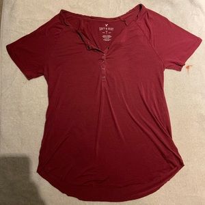 Button-up Thin Tee